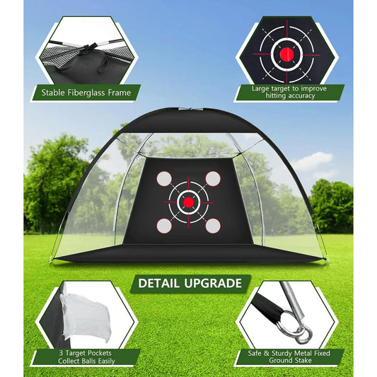 Golf Hitting Net Review: 5 Reasons It's a Game-Changer (and 2 Minor Drawbacks) - DCUTIE