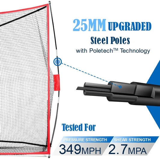 Real Ball Golf Hitting Net Review: The Best & Worst of This Powerful Backyard Training Tool (with 25MM Steel Poles) - DCUTIE