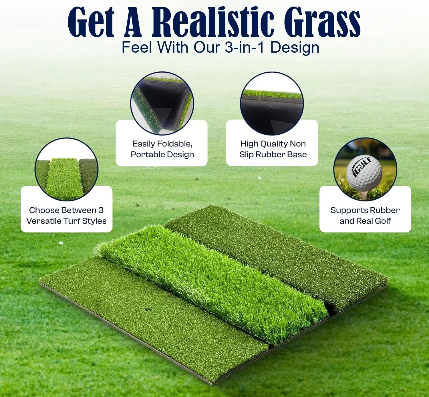 Golf Mat Kit Review: The Amazing, The Flaws, & The Must-Know 7 Features Before You Buy - DCUTIE