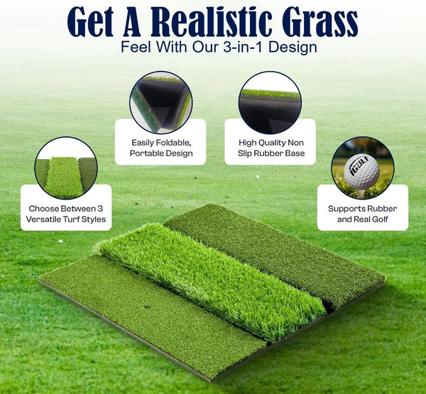 Golf Mat Kit Review: The Amazing, The Flaws, & The Must-Know 7 Features Before You Buy - DCUTIE