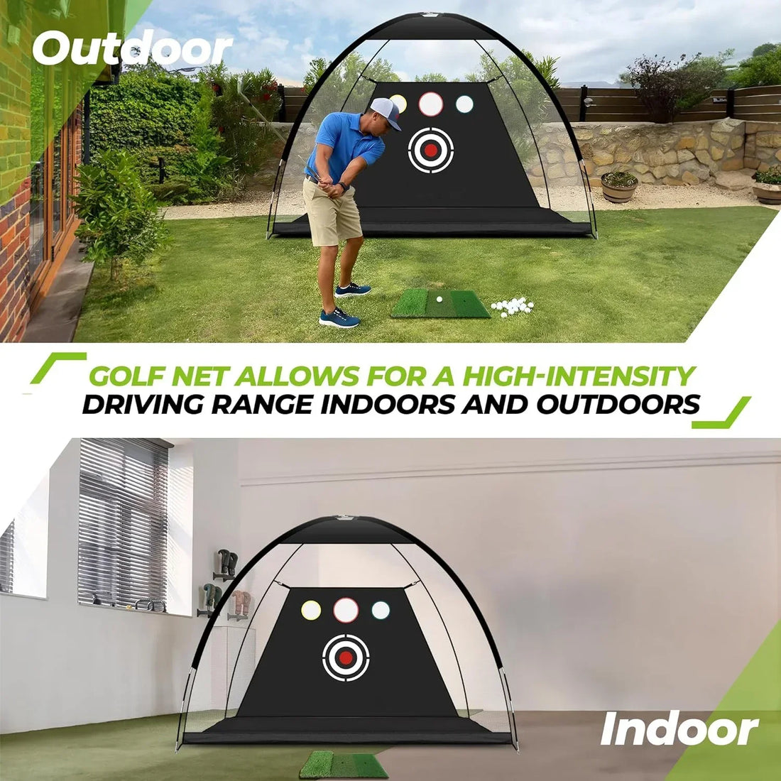 Golf Net: The Best Indoor & Outdoor Trainer or Just Another Garage Clutter? - DCUTIE